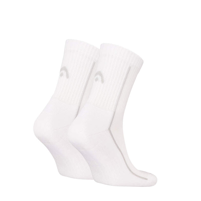 HEAD ALL SPORTS PERFORMANCE SOCKEN 2ER PACK - WEISS