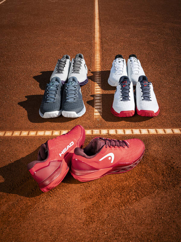 HEAD REVOLT PRO 5.0 HERREN SANDPLATZSCHUHE - GRAU, PURPLE