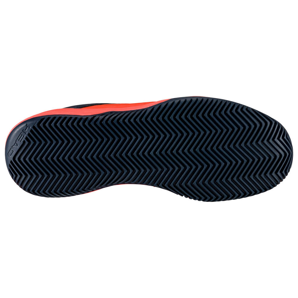 HEAD REVOLT PRO 4.0 JUNIOR SANDPLATZSCHUHE - ORANGE