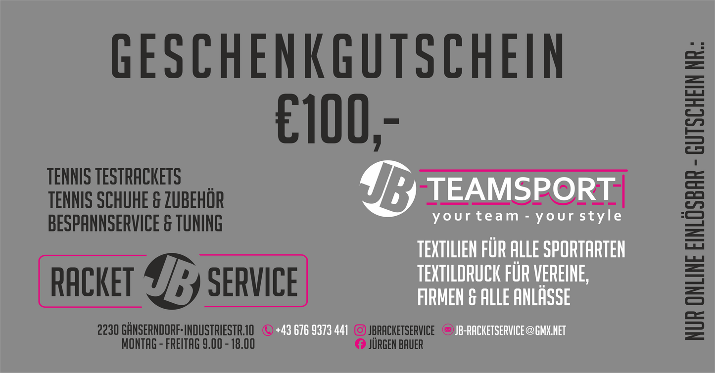 JB-Gutschein 100€