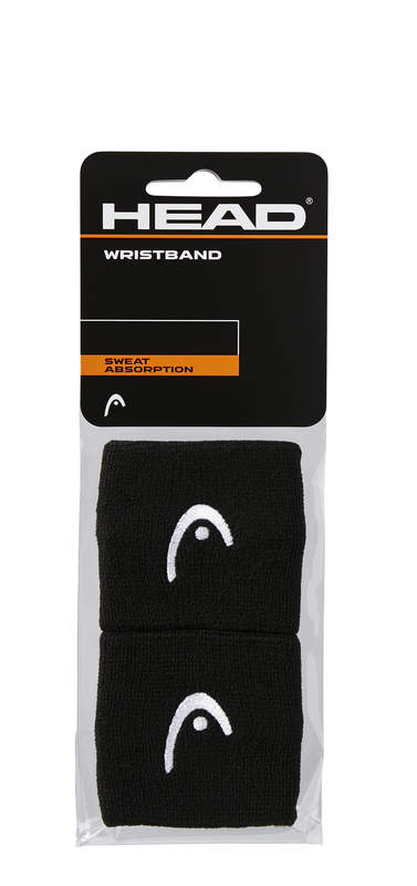 HEAD Wristband 2.5" BK