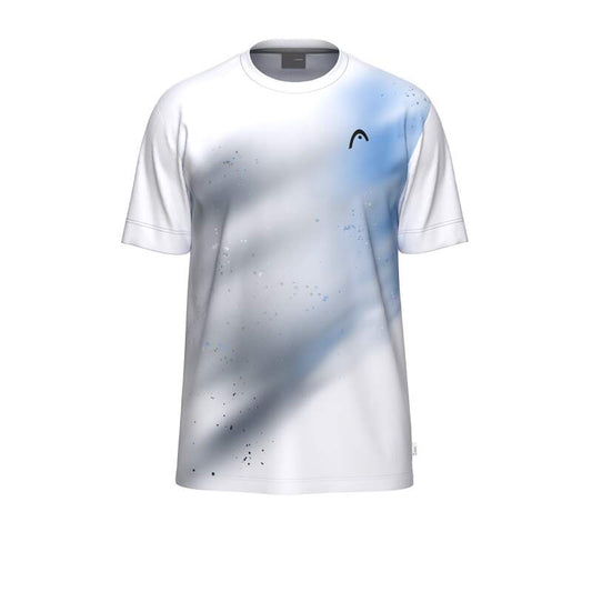HEAD TOPSPIN HERREN T-SHIRT - NAVY, WEISS