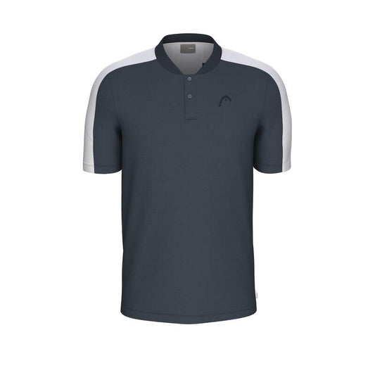 HEAD PLAY TECH HERREN POLO - DUNKELBLAU