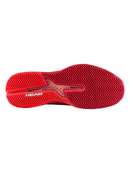 HEAD REVOLT PRO 5.0 HERREN SANDPLATZSCHUHE - ROT