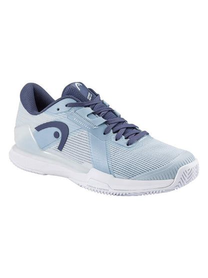 HEAD SPRINT PRO 4.0 DAMEN SANDPLATZSCHUHE - HELLBLAU