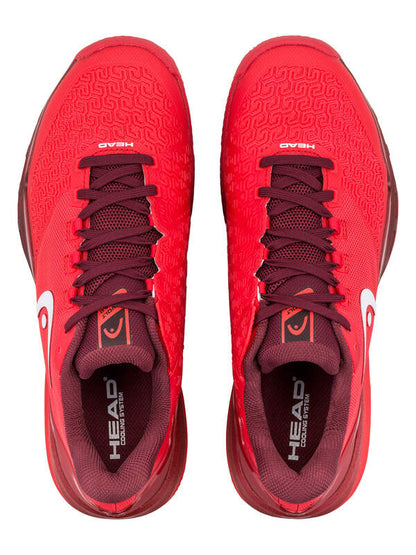 HEAD REVOLT PRO 5.0 HERREN SANDPLATZSCHUHE - ROT