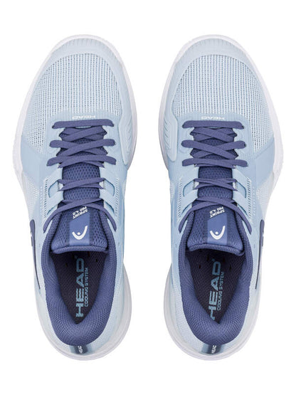 HEAD SPRINT PRO 4.0 DAMEN SANDPLATZSCHUHE - HELLBLAU