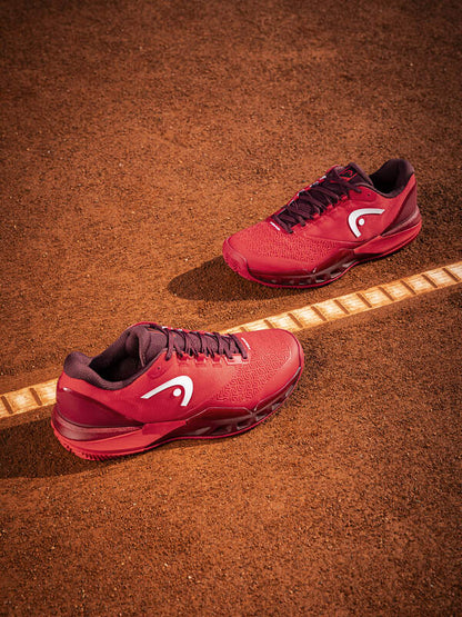 HEAD REVOLT PRO 5.0 HERREN SANDPLATZSCHUHE - ROT