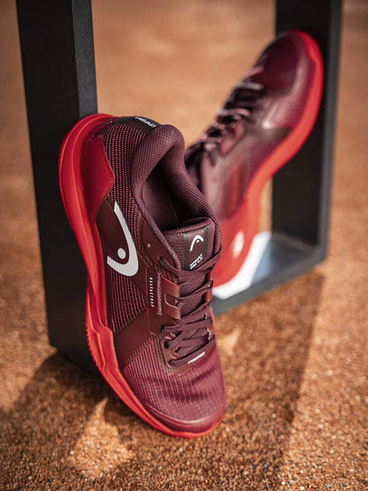 HEAD SPRINT PRO 4.0 HERREN SANDPLATZSCHUHE - ROT