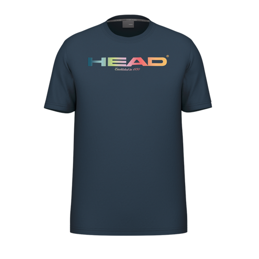 HEAD RAINBOW HERREN T-SHIRT - NAVY