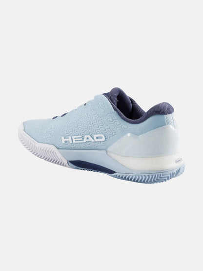 HEAD REVOLT PRO 4.0 DAMEN SANDPLATZSCHUHE - HELLBLAU
