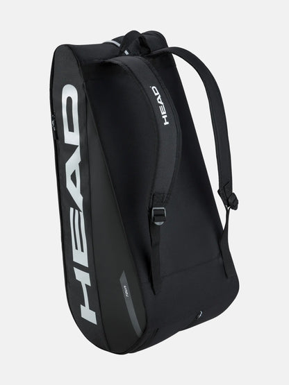 HEAD TOUR TENNISSCHLÄGER BAG L - SCHWARZ