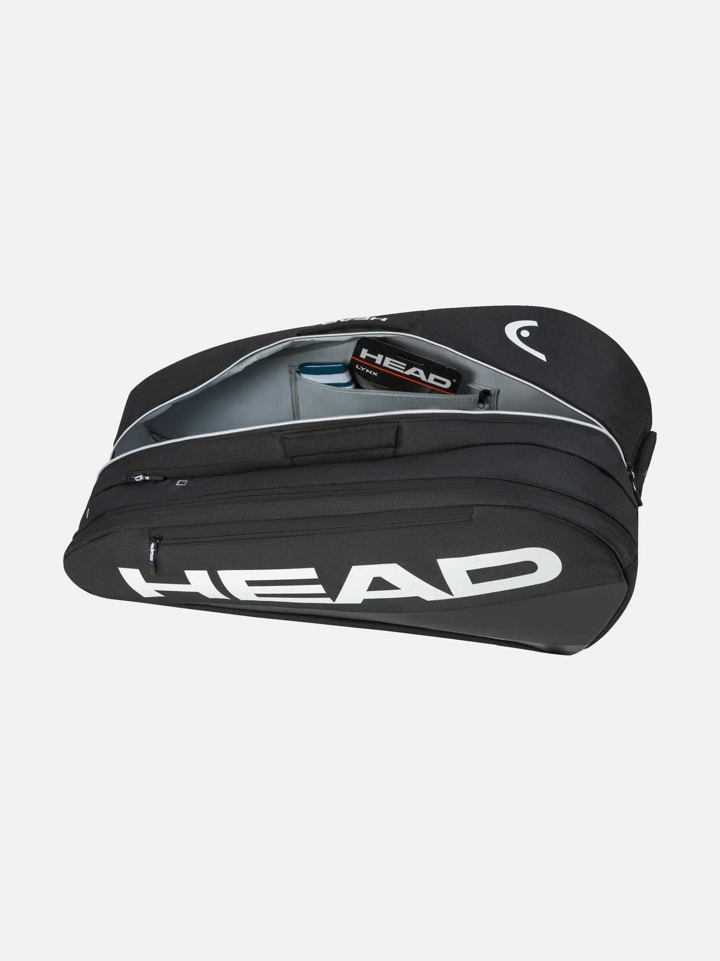 HEAD TOUR TENNISSCHLÄGER BAG L - SCHWARZ