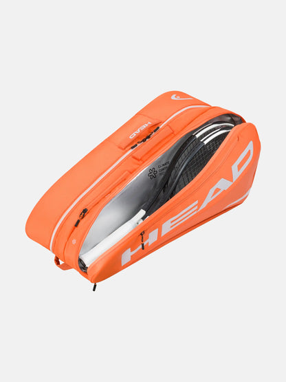 HEAD TOUR TENNISSCHLÄGER BAG L - ORANGE