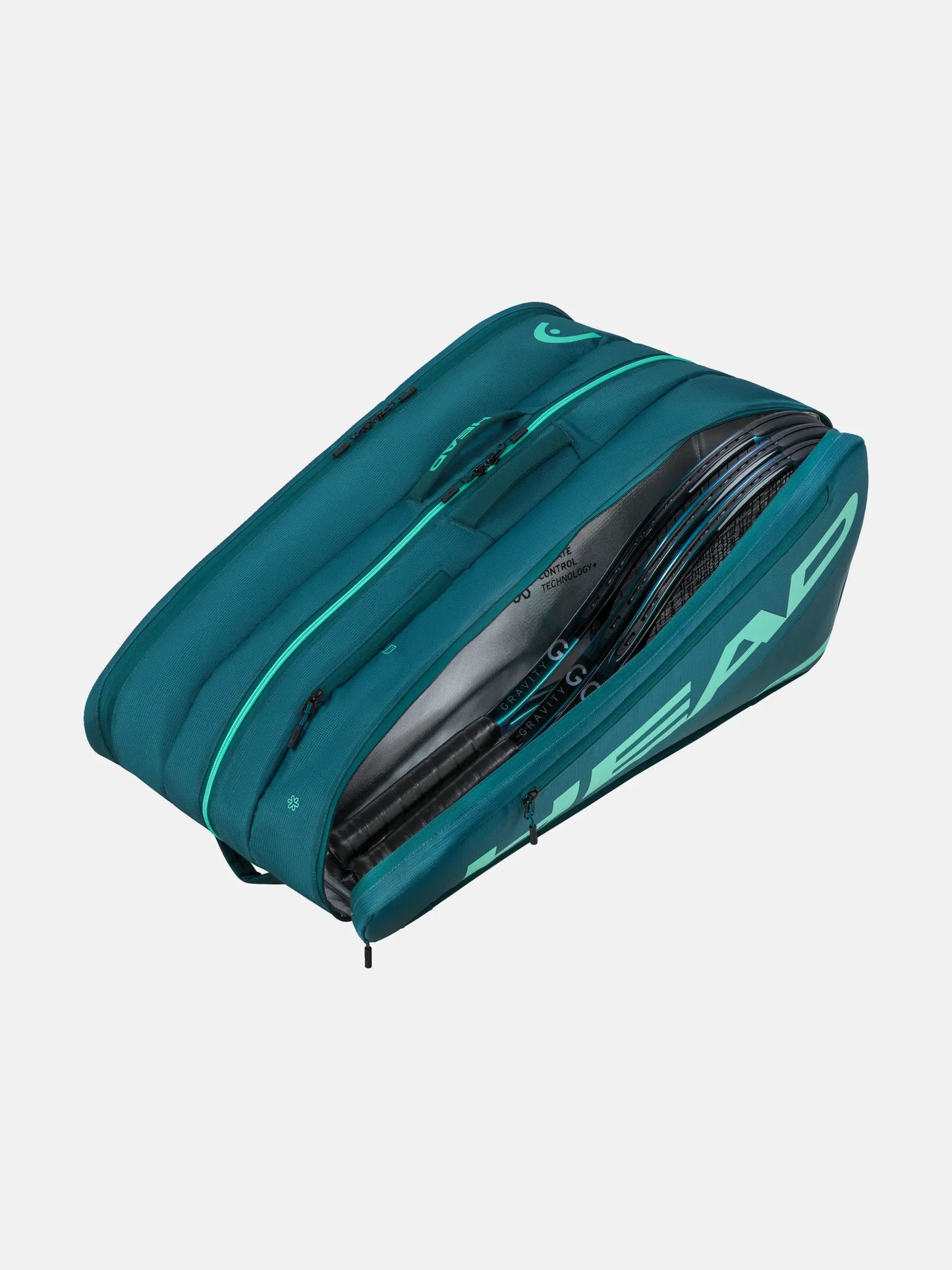 HEAD TOUR TENNISSCHLÄGER BAG XL - GRÜN