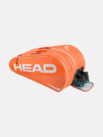 HEAD TOUR TENNISSCHLÄGER BAG XL - ORANGE